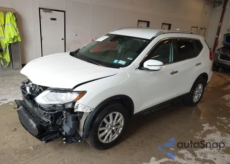 2019 Nissan Rogue Sv z USA, uszkodzony, nr VIN 5N1AT2MV0KC766109